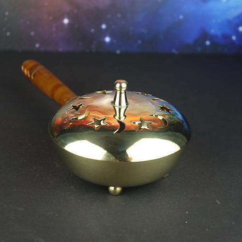 Moon & Stars Brass Burner