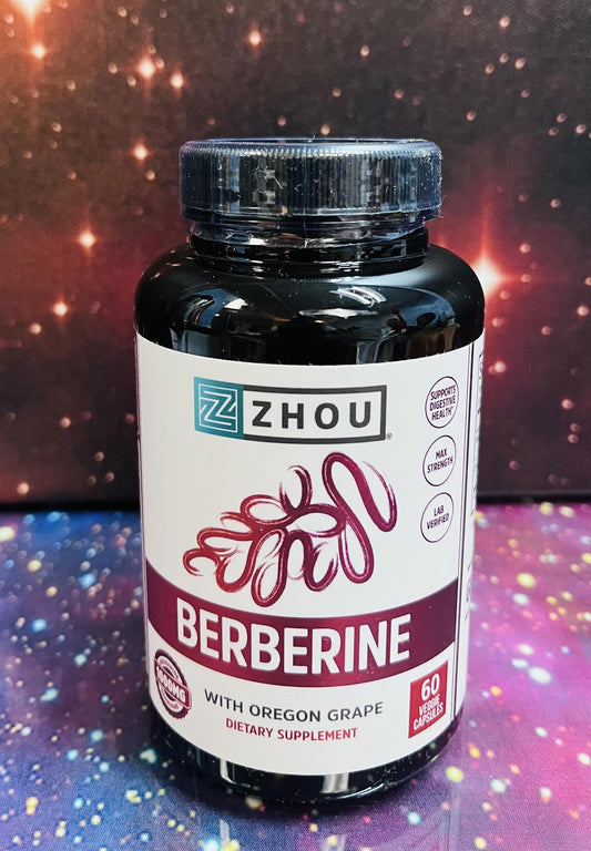 Berberine Capsules w/ Oregon Grape 60ct. | 1,000mg
