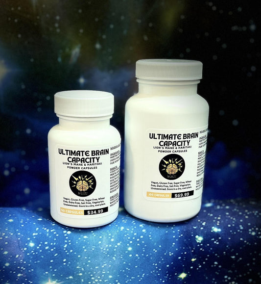 Ultimate Brain Capacity Lion's Mane & Haritaki Capsules
